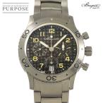 ブレゲ Breguet トランスアトランティック タイプXX 3820 クロノグラフ メンズ 腕時計 デイト ブラック 自動巻き Transatlantique 90323309