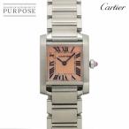 カルティエ Cartier タンクフランセーズSM W51028Q3 レディース 腕時計 ピンクシェル クォーツ ウォッチ Tank Francaise 90327951