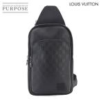  не использовался выставленный товар Louis Vuitton LOUIS VUITTON Damier Efini ave новый sling сумка сумка "body" черный N45303 90330862