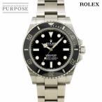 ロレックス ROLEX サブマリーナ ノンデイト 124060 ランダム番 ルーレット メンズ 腕時計 ブラック 自動巻き Submariner No Date 90331896