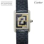 カルティエ Cartier マストタンクSM アールデコ W1008195 1000本限定 レディース 腕時計 SV925 クォーツ ウォッチ Must Tank SM 90332052