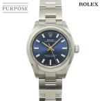 ロレックス ROLEX オイスターパーペチュアル 276200 ランダム番 ルーレット レディース 腕時計 ブルー 自動巻き Oyster Perpetual 90334699