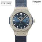 ウブロ HUBLOT クラシックフュージョン チタニウム ブルー 565 NX 7170 LR ボーイズ 腕時計 デイト 自動巻き Classic fusion 90335858