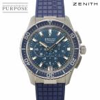 ゼニス ZENITH エルプリメロ ストラトス フライバック 03 2067 405 メンズ 腕時計 デイト ブルー 自動巻き El Primero 90335860