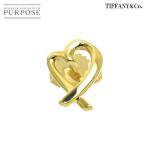  Tiffany TIFFANY&amp;Co. натирание Heart серьги K18 YG желтое золото 750 одна сторона уголок с одной стороны только Earring Pierced 90340098