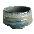 美濃焼 窯変青うのふ 抹茶?木箱入り