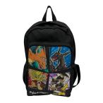 ポケモン　リュック　11L　ポケモン集合柄　クロ　DPK6-3980　新入学文具