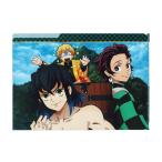 鬼滅の刃　クリアファイル　3ポケット　A4　炭治郎・善逸・伊之助　集合A柄　CTUM-01　[M便 1/8]