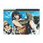 鬼滅の刃　クリアファイル　3ポケット　A4　炭治郎・善逸・伊之助　集合B柄　CTUM-02　[M便 1/8]