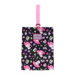  My Melody обувь сумка черный цветок рисунок [No.3745005300] новый входить . канцелярские принадлежности [M рейс 1/2]