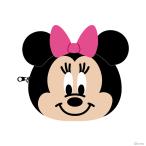  Disney Minnie Mouse лицо карман сумка сладкий смайлик рисунок [No.2065049100] новый входить . канцелярские принадлежности [M рейс 1/1]