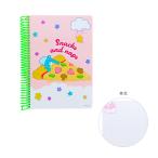 ケアベア　プラリングノート　B6　ピンク　4901770789804　[M便 1/1]