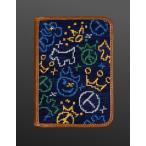 [ немедленная уплата ] Scotty Cameron Logos Clan bru кожа карта держатель темно-синий / Brown SCOTTY CAMERON LOGO SCRAMBLE SCORECARD HOLDER SC010054