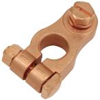 バッテリーターミナル マイナス側ボルト止式 大ポール（D端子）φ8mm / 4013-D-8-2