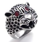 Yahoo! Yahoo!ショッピング(ヤフー ショッピング)PW 高品質316Lステンレス チーター 指輪 条件付 送料無料 19850