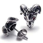 Yahoo! Yahoo!ショッピング(ヤフー ショッピング)PW 高品質316Lステンレス 赤目羊 ピアス 条件付 送料無料 20337