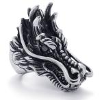 Yahoo! Yahoo!ショッピング(ヤフー ショッピング)PW 高品質316Lステンレス 竜 指輪 リング 条件付 送料無料 21419
