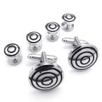 Yahoo! Yahoo!ショッピング(ヤフー ショッピング)PW 高品質真鍮 カフス ｘボタン６点セット 条件付 送料無料 23229