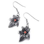 Yahoo! Yahoo!ショッピング(ヤフー ショッピング)PW 高品質 チタンスチール ステンレ 木の葉 ピアス 条件付 送料無料 24594