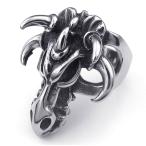 Yahoo! Yahoo!ショッピング(ヤフー ショッピング)PW 高品質316Lステンレス 牛の頭 髑髏 指輪 条件付 送料無料 24814