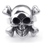 Yahoo! Yahoo!ショッピング(ヤフー ショッピング)PW 高品質316Lステンレス 骸骨 髑髏 スカル 指輪 条件付 送料無料 24823