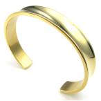 Yahoo! Yahoo!ショッピング(ヤフー ショッピング)PW 高品質チタンとステンレス 金色 シンプル バングル / 洗練 輝き 存在感があり 幅10mm 内径幅61mm 内径高50mm バングル[ラッピング対応] 条件付送料無料25004
