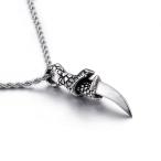 Yahoo! Yahoo!ショッピング(ヤフー ショッピング)ペンダント[ラッピング対応] PW 精良SUS316L製 シルバー銀色 竜の爪 ドラゴン dragon claw pendant /  長さ57mm 幅10mm 20g 条件付送料無料61205