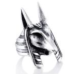 Yahoo! Yahoo!ショッピング(ヤフー ショッピング)指輪 リング[ラッピング対応] PW 精良SUS316L製 銀色 アヌビス 神話に登場する冥界の神でリコポリスの守護神 ring /  幅21mm 14-28号 16g 条件付送料無料61281