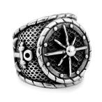 Yahoo! Yahoo!ショッピング(ヤフー ショッピング)指輪 リング[ラッピング対応] PW 精良SUS316L製 シルバー 錨 アンカー Anchor 舵 ラダー rudder ファッション ring /  幅28mm 14-28号 20g 条件付送料無料61481