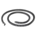 Yahoo! Yahoo!ショッピング(ヤフー ショッピング)ネックレス[ラッピング対応] PW 精良SUS316L製 アンティーク風 シンプル 喜平 necklace /  長さ660mm 幅8-10mm 条件付送料無料61908