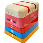  гимнастический конь жестяная банка ( красочный )