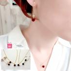 Yahoo! Yahoo!ショッピング(ヤフー ショッピング)シンプル 高見え ベロア ピアス イヤリング 金属アレルギー 樹脂ピアス ネックレス かわいい  送料無料  冬 パール アクセサリー 小ぶり 女性 レディース ギフト