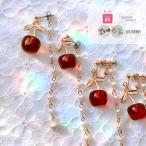Yahoo! Yahoo!ショッピング(ヤフー ショッピング)ピアス 金属アレルギー パール さくらんぼ フルーツ チタンピアス イヤリング アクセサリー かわいい  可愛い おしゃれ 個性的 大ぶり ゴールド
