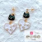 Yahoo! Yahoo!ショッピング(ヤフー ショッピング)猫 ピアス 金属アレルギー 樹脂ピアス イヤリング アクセサリー かわいい  可愛い おしゃれ 個性的 大ぶり ゴールド ギフト プレゼント 女性 大