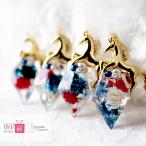 Yahoo! Yahoo!ショッピング(ヤフー ショッピング)花 ドライフラワー 馬 ネックレス 16金コーティング レジン 星 ゆめかわいい かわいい メルヘン ブルー シック ゴールド 上品 16金 ギフト プレゼント ペンダン