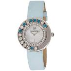 特別価格スワロフスキー 1187024 Lovely Crystals 腕時計 レディース ブルー レザー スイス製 クォーツ好評販売中