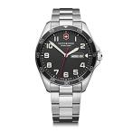 特別価格Victorinox メンズ フィールドフォース アナログクォーツ腕時計 ステンレススチールストラップ メタリック 21 (モデル:241849)好評販売中