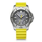 特別価格Victorinox I.N.O.X. Professional Diver Watch with Grey Dial and Yellow Rubb好評販売中