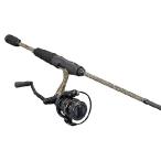 Lew's (AHC1056UL-2) American Hero Camo Spinning Reel and Fishing Rod Combo, 5-Foot 6-Inch 2-Piece IM7 Graphite Blank, Size 100 Reel, Right or Left-Han