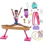 特別価格Barbie Gymnastics Playset: Brunette Doll with Twirling Feature, Balance Bea好評販売中