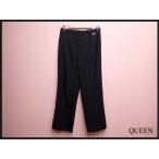 DAKS широкий брюки *76-101^ Dux / талия резина / легкий / чёрный / женский /25.1-10