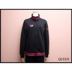 BUTTERFLY спортивная куртка *L^ бабочка / сделано в Японии / настольный теннис / джерси / чёрный / женский /25*5*5-33