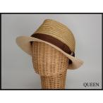 CA4LA 麦わら帽子★カシラ/イタリア製/中折れハット/レディース/26卯2-20