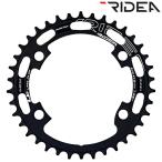 ライデア Lami-Flow ROAD Ring（ラミフローロードリング）フロントシングル 楕円パワーリングW2 34T 36T 38T 40T 42T 44T 12/11S RIDEA送料無料