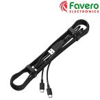 ファベロ 773-00-66 RS/MX用充電ケーブル Type-C Favero