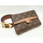  состояние хороший LOUIS VUITTON Louis Vuitton arushuM51975 монограмма поясная сумка женский ремень имеется 