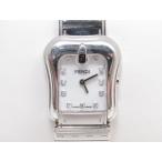 FENDI フェンディ レディース腕時計 11Pダイヤ ホワイトシェル文字盤 3800L クォーツ 稼働品