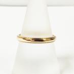 美品 TIFFANY&amp;Co. ティファニー ミルグレイン バンド リング K18YG イエローゴールド 約15号 指輪 アクセサリー レディース