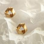 Yahoo! Yahoo!ショッピング(ヤフー ショッピング)三角形イアリング　コルトイアリング　レディース　オシャレ　シンプル　合金　アクセサリー　イエロー