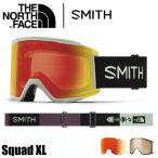 ショッピングアジアン 国内正規品 23/24モデル SMITH スミス SQUAD XL The North Face ゴーグル アジアンフィット調光 スノーボード スキー スペアレンズ スカッド クロマポップ 平面